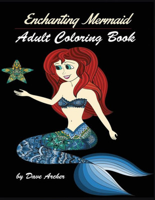 Enchanting Mermaids: Adult Coloring Book Designs