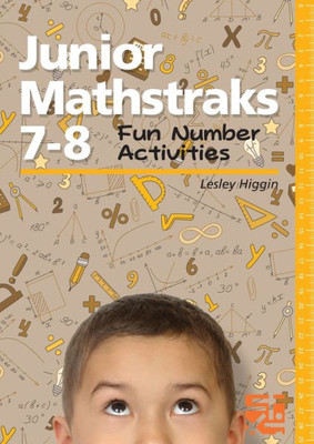 Junior Mathstraks 7-8: Blackline masters for ages 7-8