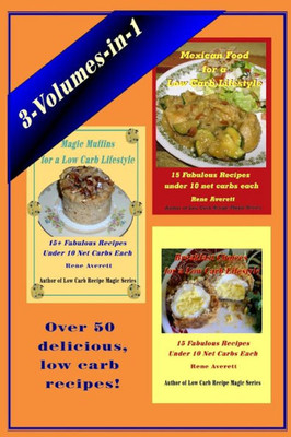 Low Carb 15 3-Volumes-in-1 (Low Carb 15 Cookbooks)