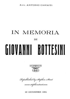 In Memoria di Giovanni Bottesini (Italian Edition)