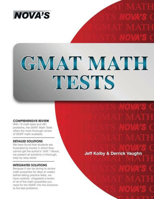 GMAT Math Tests: 13 Full-Length GMAT Math Tests!