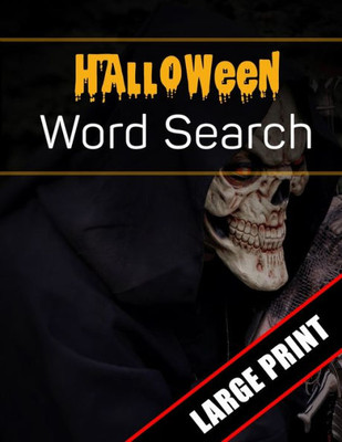 Halloween Word Search Large Print: 96 Word Search Activities for Everyone (Holiday Word Search)