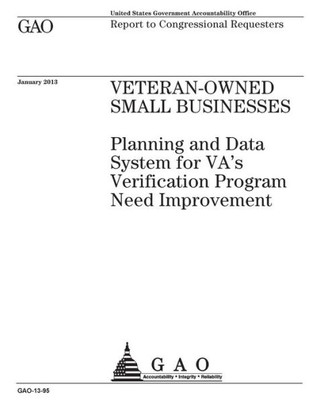 Veteran-Owned Small Businesses : Report To Congressional Requesters