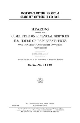 Oversight Of The Financial Stability Oversight Council