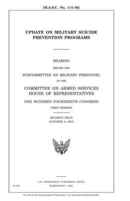 Update On Military Suicide Prevention Programs