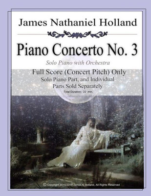 Piano Concerto No. 3 : Full Orchestral Score (In Concert Pitch) Only