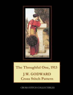 The Thoughtful One, 1913 : J. W. Godward Cross Stitch Pattern