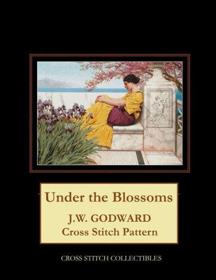 Under The Blossoms : J.W. Godward Cross Stitch Pattern