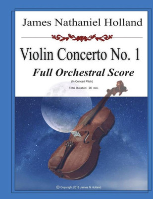Violin Concerto No. 1 : Full Score Only In Concert Pitch