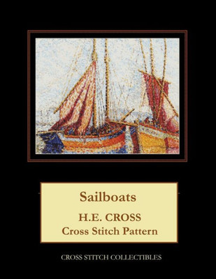 Sailboats : H. E. Cross Cross Stitch Pattern