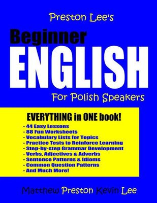 Preston Lee'S Beginner English For Polish Speakers