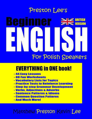 Preston Lee'S Beginner English For Polish Speakers (British)