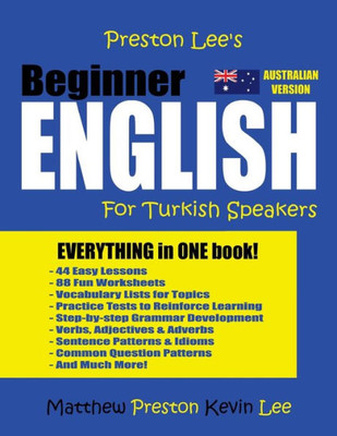 Preston Lee'S Beginner English For Turkish Speakers (Australian)