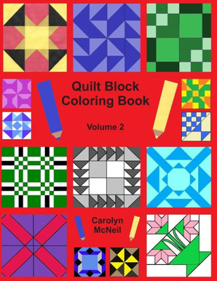 Quilt Block Coloring Book -