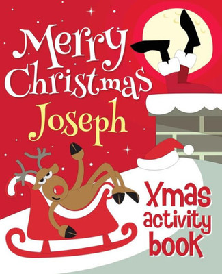 Merry Christmas Joseph - Xmas Activity Book : (Personalized Children'S Activity Book)