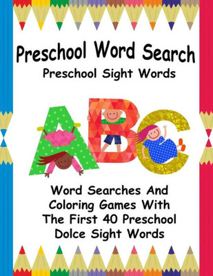 Preschool Word Search : Preschool Sight Words