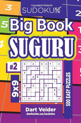 Sudoku Big Book Suguru - 500 Easy Puzzles 9X9