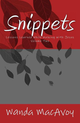 Snippets : Lessons Learned While Walking With Jesus