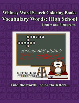 Whimsy Word Search Vocabulary Words : High School
