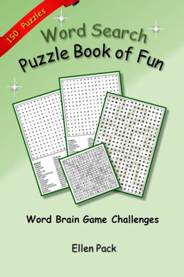 Word Search Puzzle Book Of Fun : Word Brain Game Challenges