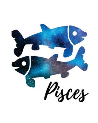 Pisces : Pisces Cornell Notes Blue