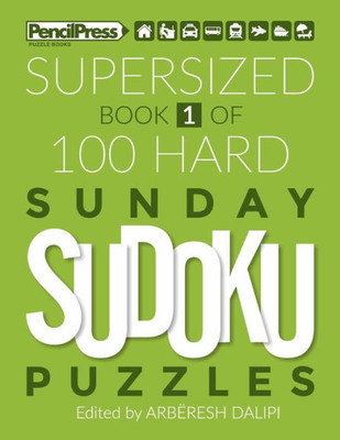 Supersized Book Of 100 Hard Sunday Sudoku Puzzles
