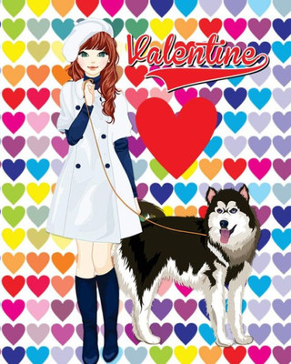 Valentine : Valentine Coloring Book For Kids, Coloring & Fun Activity: Learn Basic Math For Kids Ages 4-8