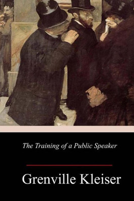 The Training Of A Public Speaker