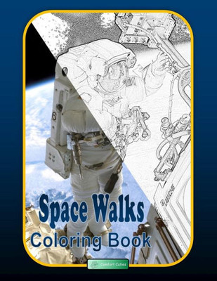 Space Walks Coloring Book