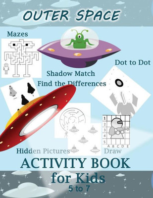 Outer Space Activity Book For Kids 5 To 7
