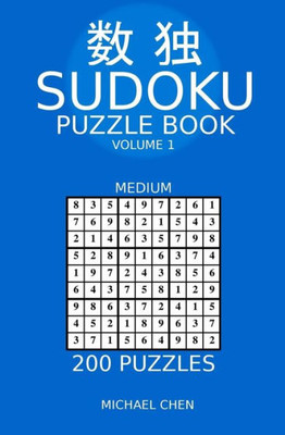 Sudoku Puzzle Book : 200 Medium Puzzles