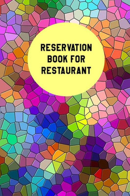 Reservation Book For Restaurant : Restaurant Reservation Book