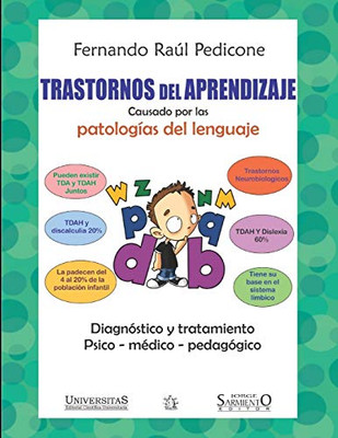 Trastornos del aprendizaje causados por patologías del lenguaje: Su diagnóstico y tratamiento desde un enfoque psico-médico-pedagógico (Spanish Edition)