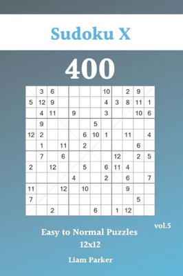 Sudoku X 12X12 - 400 Easy To Normal Puzzles