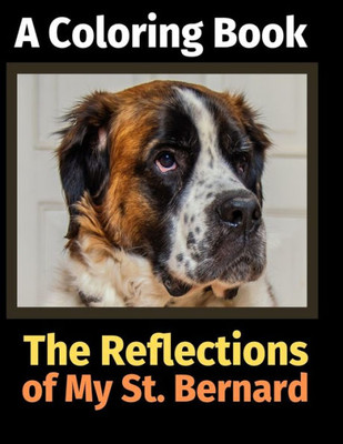 The Reflections Of My St. Bernard : A Coloring Book