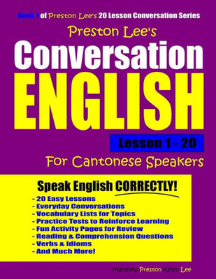 Preston Lee'S Conversation English For Cantonese Speakers Lesson 1 - 20