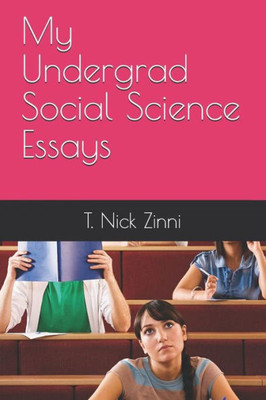 My Undergrad Social Science Essays