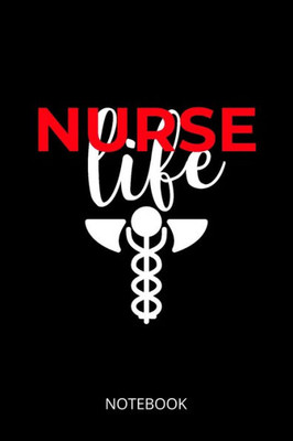 Nurse Life : A5 Notebook, Dotted, Dot Grid 120 Pages