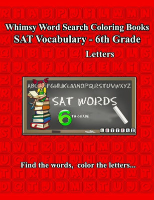 Whimsy Word Search, Sat Vocabulary - 6Th Grade