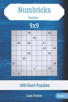 Numbricks Puzzles - 200 Hard Puzzles 9X9