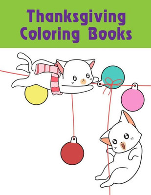 Thanksgiving Coloring Books : Funny Animal Picture Books For 2 Year Olds