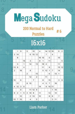 Mega Sudoku 16X16 - 200 Normal To Hard Puzzles