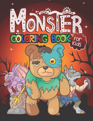 Monster Coloring Book For Kids
