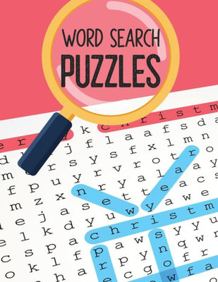 Word Search Puzzles : Easy-To-See Full Page Seek And Circle Word Searches, Brian Game Book For Seniors In This Christmas Gift Idea.