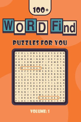 Word Find Puzzles For You : Word Search Puzzle Book