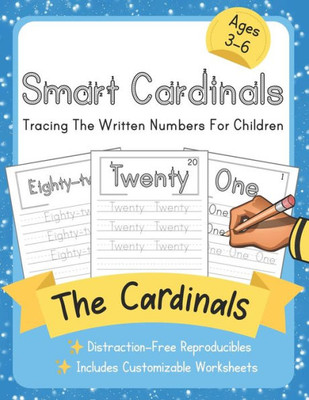 Smart Cardinals : Smart Word Tracing For Children. Distraction-Free Reproducibles For Teachers, Parents And Homeschooling