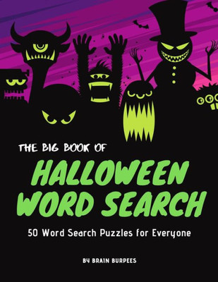The Big Book Of Halloween Word Search : 50 Word Search Activities For Everyone