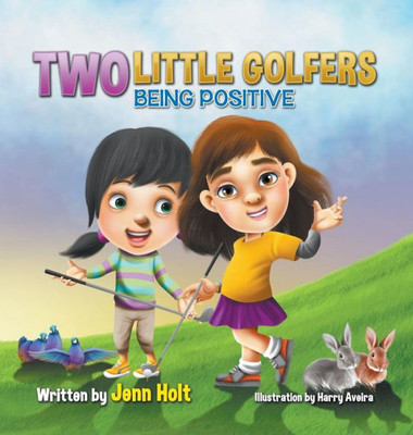 Two Little Golfers : Being Positive