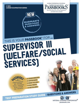 Supervisor Iii (Welfare/Social Services)