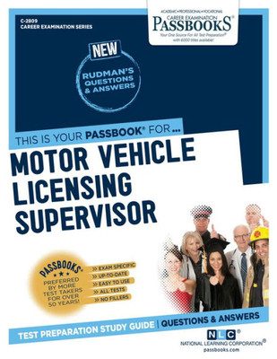 Motor Vehicle Licensing Supervisor